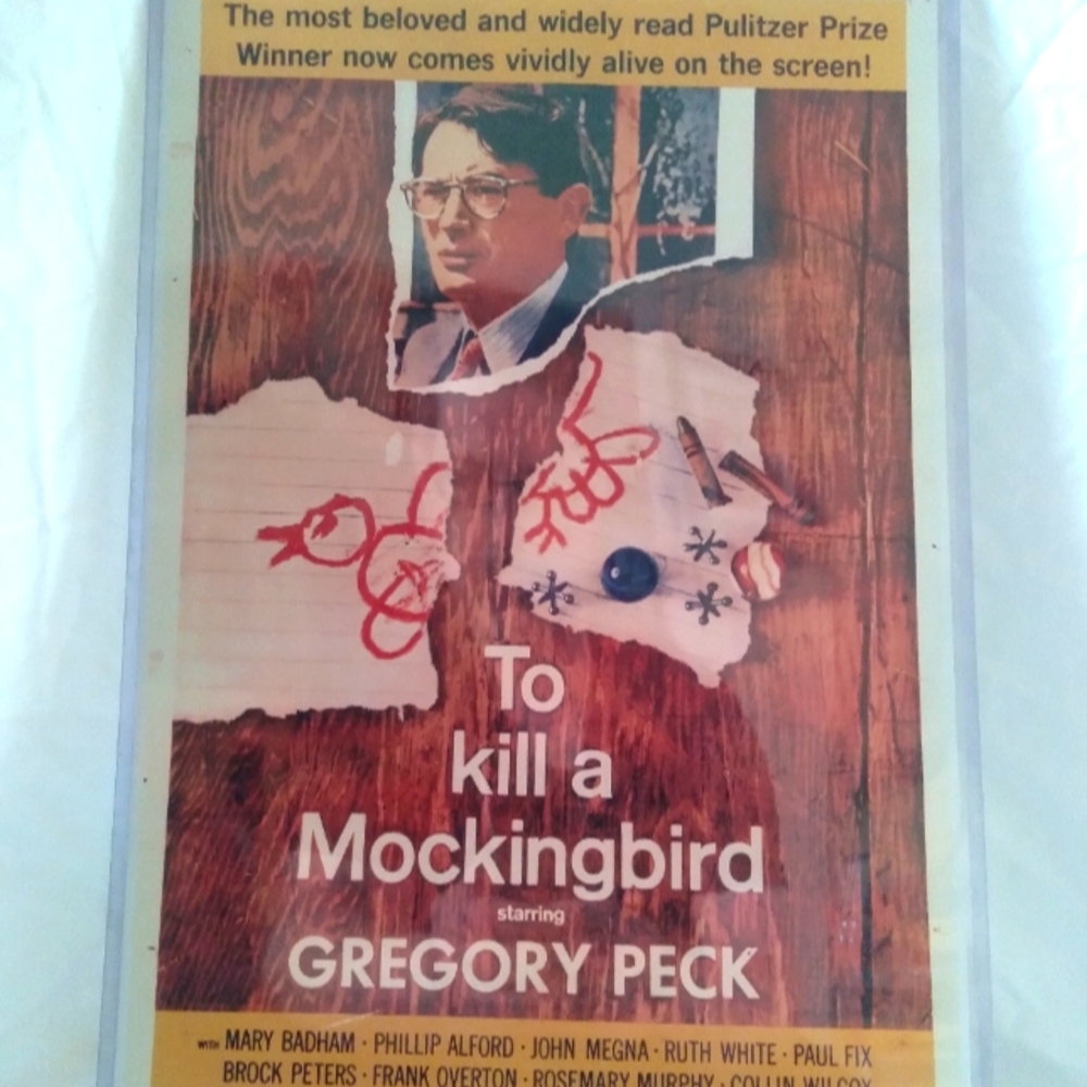 "To Kill A Mockingbird" Movie Poster